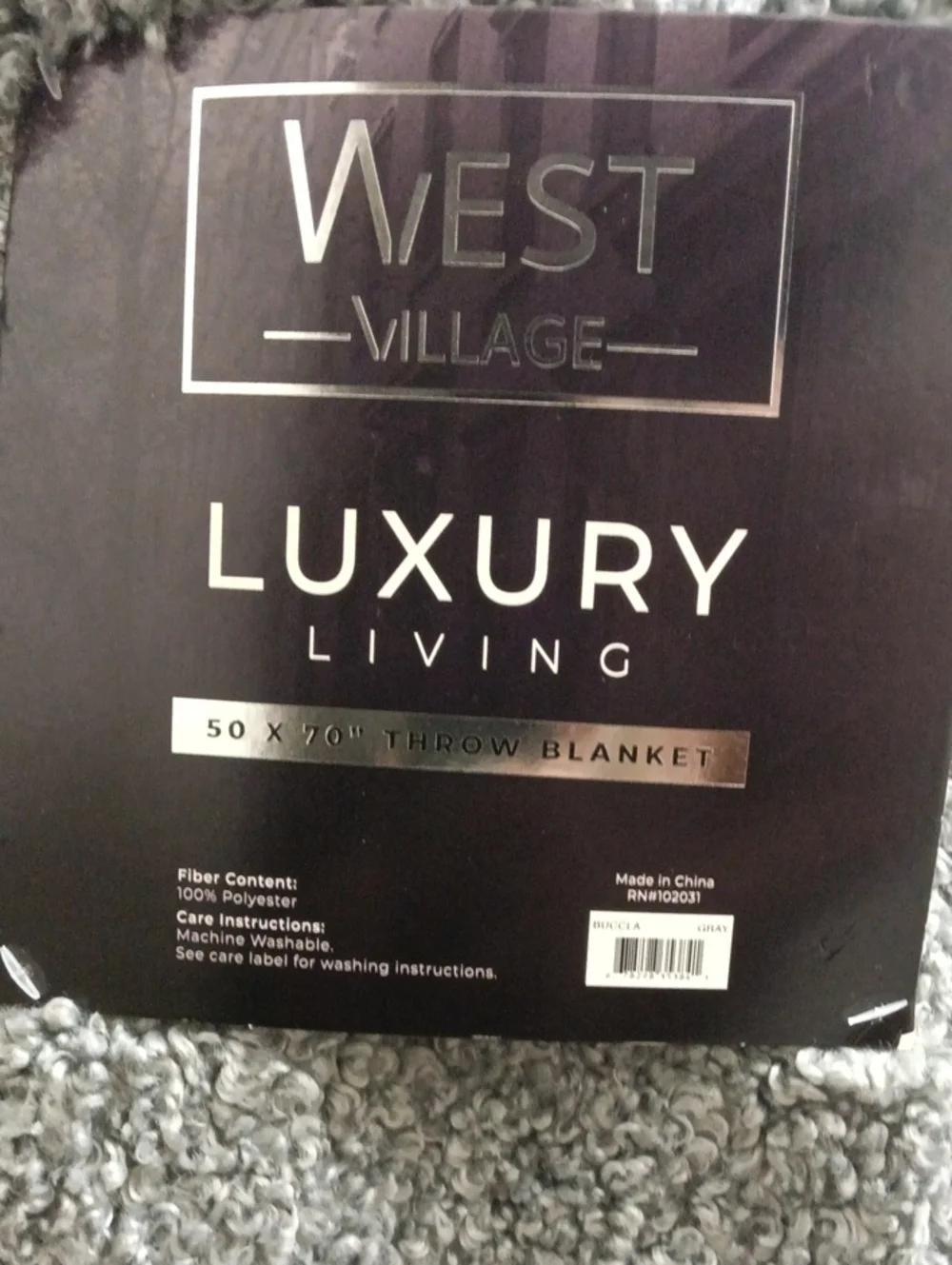 West Village Throw  with Matching Curtains